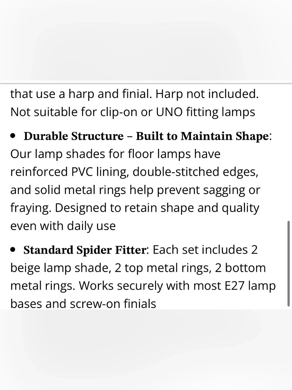 Set of Lampshades 13” - BEIGE